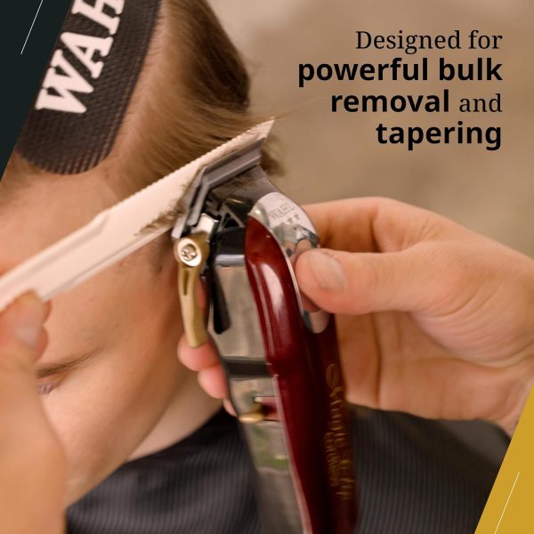 Taladro Wahl profesional, de 5 estrellas, inalámbrico/taladro Magic Clip N.° 8148, ideal para barberos y estilistas, taladro de precisión cargado con características, más de 90 minutos de funcionamiento continuo - Imagen 4