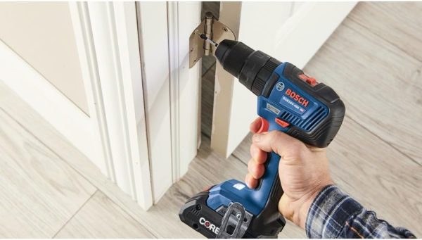 BOSCH GXL18V-497B23 Kit combinado de 4 herramientas de 18 V con destornillador de impacto de broca de 2 en 1 1/4 pulgadas y 1/2 pulgadas, taladro martillo de 1/2 pulgadas, sierra circular, luz - Imagen 9