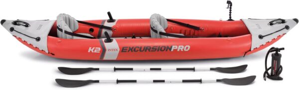 Intex Excursion Pro Kayak - Kayak inflable para pesca, Serie Profesional - Imagen 8