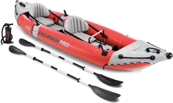 Intex Excursion Pro Kayak - Kayak inflable para pesca, Serie Profesional