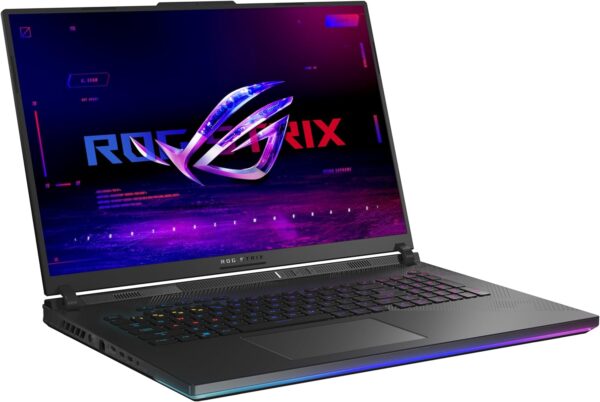 ASUS Portátil para juegos ROG Strix Scar 18 (2024), Nebula HDR 16:10 QHD 240Hz/3ms, GeForce RTX™ 4080, Intel® Core™ i9-14900HX, 32GB DDR5-5600, SSD PCIe de 1 TB, Wi-Fi 6E, Windows 11 Pro, G834J.