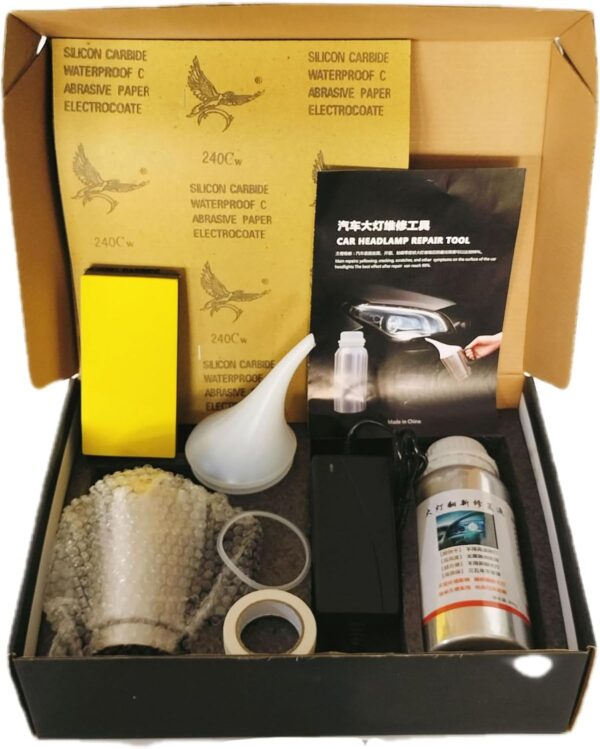 Kit de restauración de faros de vapor (200ML-SET)