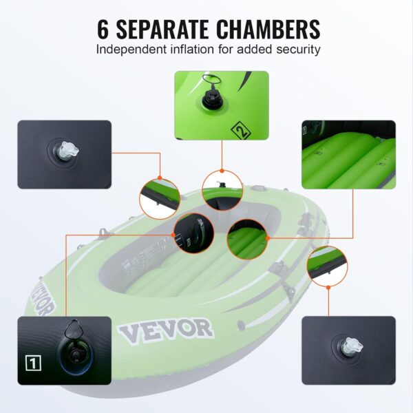 VEVOR - Lancha inflable - Imagen 6
