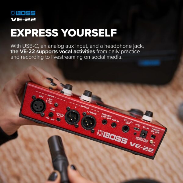 Boss Efectos vocales y pedal Looper VE-22 - Imagen 6