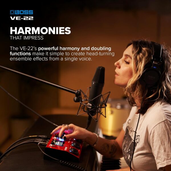Boss Efectos vocales y pedal Looper VE-22 - Imagen 5