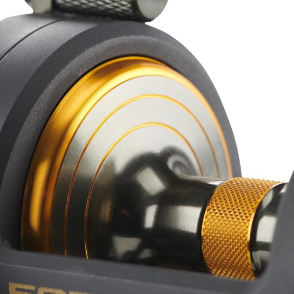 Reel Penn Fathom II Star Drag - oro negro, 25N - Imagen 2