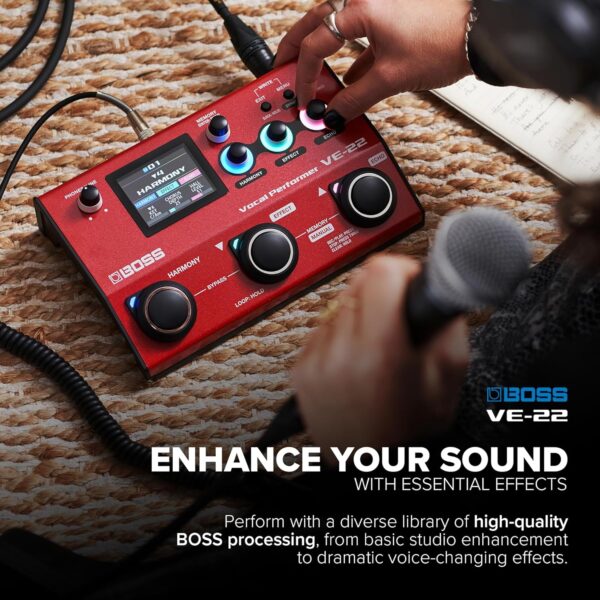 Boss Efectos vocales y pedal Looper VE-22 - Imagen 4